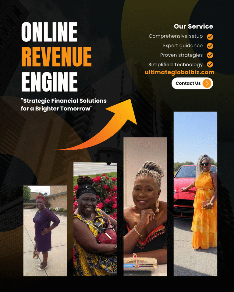 Black and Orange Modern Financial Consultant Services Instagram Post (1)