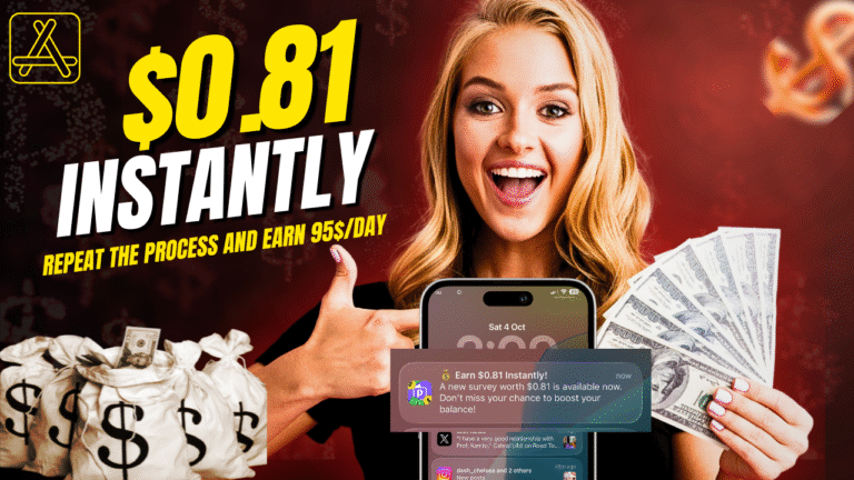 Easy Way To Earn Cash Just Using Your Phone!