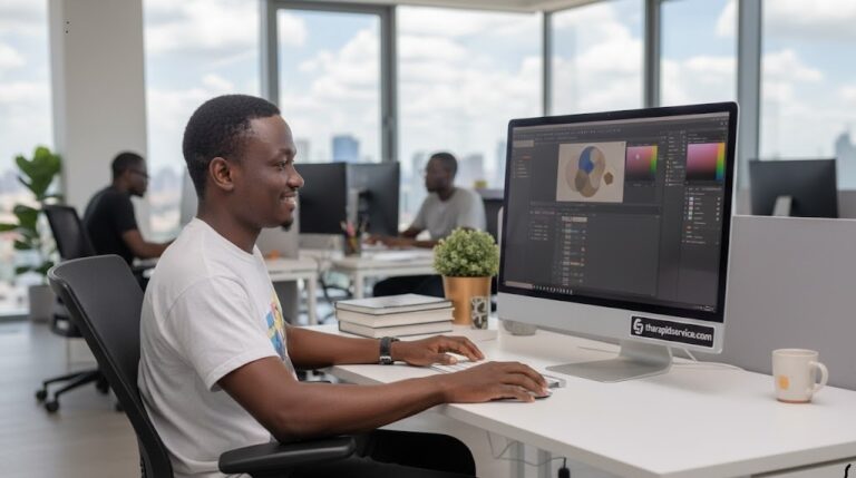 therapidservice.com - Top Graphic Design & Branding Services – Stunning Visuals for Businesses